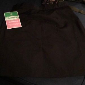 Black pleated skirt size 12